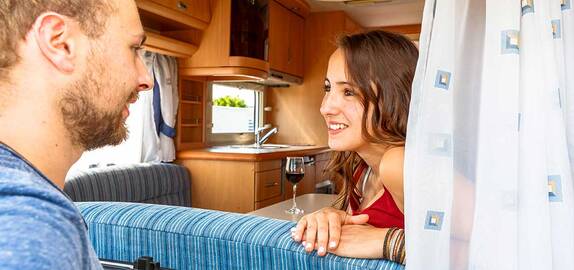 Mietwohnwagen - Ostsee Campingplatz Kagelbusch